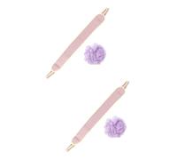 Alipis 4pcs Double-Sided Exfoliating Bath Towel Back Rub Strip Long Straps for Cleaning Bath Towel