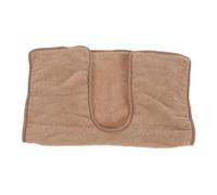 Alipis 4pcs Esthetician Towels For Facials - U-Shaped Coral Fleece Fast-Drying Face Towels - Absorbent Hand Drying Cloths For Estheticians Spa Skincare Massage Salon Khaki