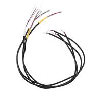 Alipis 4pcs Guitar Pickup Wiring Harness Shielded Wire Cables for Electric Guitar Pedal Patch Cable and Chord Connector Instrument Parts Wire Pickup