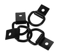 Alipis 4PCS Heavy Duty D Ring Tie Down Anchors Hooks Durable Trailer Floor Tie Downs for Truck Bed Securely Fasten Cargo for Trailers Boats and More