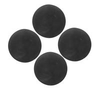 Alipis 4pcs High Elasticity Hollow Mini Bounce Balls Rubber Reaction Training Balls for Adults and Compact Portable Competition Training Supply