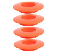 Alipis 4pcs Kayak Drip Rings Replacement Paddle Shaft Accessories Compact Lightweight for Canoe Rafting Small Paddles Easy to Install and Carry