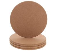 Alipis 4pcs Large Cork Pot Holders Heat-resistant Trivets for Kitchen Cork Table Mats Block for Hot Dishes Trivets for Serving