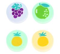 Alipis 4pcs Luminous Fruit Design Silicone Thumb Grip Caps for Switch Controllers, Joystick Covers with Night Glow, Compatible with Switch Pro Oled - Controller Accessories for Gaming