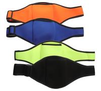 Alipis 4Pcs Microphone Holders Pack with Waist Belts for Fitness Instructors Sweat-Absorbent Mic Carrier Bags with Secure Pockets Comfortable Fit for Dance Yoga and Stage Use