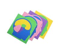 Alipis 4pcs Montessori Stem Brain Structure Puzzle for DIY Human Brain Anatomy Model Teaching Tool Educational Jigsaw Enhances Logical Thinking and Dexterity for Learning Interaction