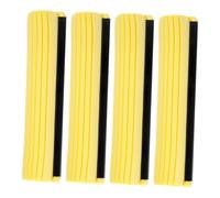Alipis 4pcs Pva Mop Head Replacement Roller Refills High Absorbency Sponge Mop Heads for Hardwood Tile Kitchen Bathroom Floor Cleaning