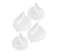 Alipis 4pcs Replacement Oven Knobs for Electric Stove Oven Microwave Home Appliance Controller Easy Installation