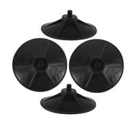 Alipis 4pcs Rubber Tumbler Boxing Sandbag Base with Sturdy Suction Cups Portable Impact-resistant Freestanding Support for Home Gym Boxing Training and Fitness