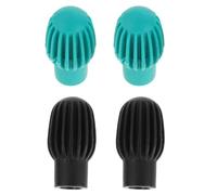 Alipis 4pcs Silicone Drumstick Mute Sleeve for Beginner Practice Quiet Drumstick Silent Tips Dampeners for Home Apartment Use