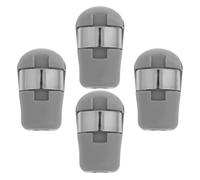 Alipis 4pcs Spring-Loaded Hydraulic Support Rod Connectors with M6 Threaded Hole and 10mm Hole, Plastic Adjustable Gas Strut Fittings for Enhanced Stability and Wear Resistance