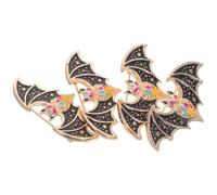 Alipis 4pcs Vintage Gothic Bat Brooch Pin for Women, Retro Black Alloy Animal Brooch with Versatile Use and Easy to Match Features, for Casual and Daily Wear Accessories