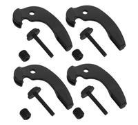 Alipis 4pcs Violin String Fine Tuners Metal Adjuster Clips for Cello Accurate Pitch Control Integrated Design Stable Tuning Accessories