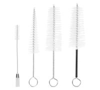 Alipis 4Pcs Wind Instrument Cleaning Brush for Clarinet and Saxophone Mouthpiece with Sound Hole Brush Nylon Material Portable and Practical Musical Instrument Maintenance Tool