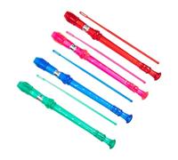 Alipis 4sets Recorder Beginners Musical Instrument Practice Clarinet for Childrens Classroom Music Education Resin Material Boy Girl Wind Instrument