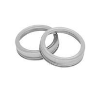 Alipis 5 Pack 70mm Metal Screw Bands for Mason Jars - 70mm Regular Mouth Replacement Lid Rings for Glass Canning, Pickle Jars & Mason Accessories
