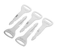 Alipis 5 Pcs Ignition Keys Compatible with Toyota Forklifts Toynew Heavy Equipment Starter Key for Bulldozers and Utility Vehicles Easy to Install and Precision Fit for Stable Ignition