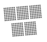 Alipis 5 Sheets Scanner Marker Points Dot Scanning Markers Scanning Dots for Scanner Diffuse Reflection for Alignment Systems