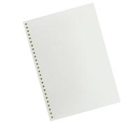Alipis 50 Sheets B5 Loose-Leaf Thick Sketching Paper for Drawing and Painting, White Paper that Opens Flat and Resists Yellowing, for Artists and School Art Supplies