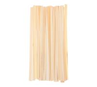 Alipis 50Pcs Bamboo Weaving Strips 11.8 Inch Flat Bamboo Sticks for DIY Craft Projects Handmade Fans and Paintings Material Kit