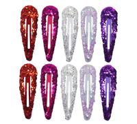 Alipis 50Pcs Drop Shape Hair Clips for Women Alloy Snap Hairgrips Adorable Bobby Pins for Party Wedding Everyday Use Random Color