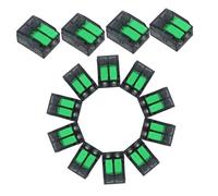 Alipis 50pcs Lever Wire Connectors Quick Splice Terminal Blocks Reusable Push-in Electrical Junction Connectors for Automotive Home Wiring Setup Secure