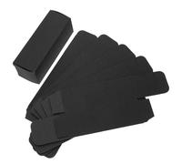 Alipis 50pcs Lipstick Packaging Boxes Thick Black Cardboard Lip Balm Storage Bulk Wrapped Boxes for Essential Oil and Cosmetic Decoration