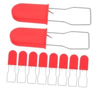 Alipis 50Pcs Multi-use Plastic and Iron Security Wire Padlock Seals Tamper Evident Mini Locks for Asset Protection and Temperature Resistant for Logistics and Industrial Use
