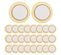 Alipis 50pcs Piezo Diaphragm Piezoelectric Buzzer Elements for Acoustic Trigger in Electronics Projects for DIY Circuits and Alarms