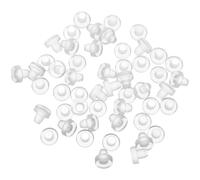 Alipis 50Pcs Plastic Table Leg Protectors M6 Chair Pads Non-Slip Soft Bumpers for Furniture Feet Floor Protection Suitable for Hardwood Floors