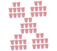 Alipis 50pcs Popcorn Boxes for Party Movie Theme Popcorn Holders Containers for Candy Treats