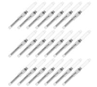 Alipis 50pcs Screw-in Fountain Pen Ink Converter 2.6mm Plastic Broad Compatibility Smooth Ink Flow for Creative Work and Daily Writing Enthusiasts Business Professionals