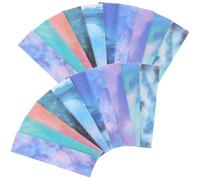 Alipis 50Pcs Sensory Stickers Gradient -Reducing Calming Strips Portable Emotional Calm Labels for Office School and Travel