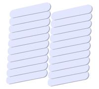 Alipis 50Pcs Sweat Liner Hat Collar Absorption Pads Self-adhesive Skin-friendly Sweat Protectors for Hats and Clothing Collars Breathable and Comfortable