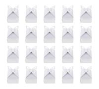 Alipis 50pcs White Paper Candy Boxes with Butterfly Shape for Wedding and Festival Decorative and Delicate Candy Package Boxes Suitable and Small Fruits