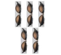 Alipis 5pairs Lazy Eyeshadow Eyelash Patch Set Temporary Eye Makeup Stickers for Halloween Party Pre-cut Cosmetics Eye Shadow Lashes