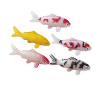 Alipis 5pcs Artificial Fish Ornament Realistic Decorative Fish for Aquariums and Photography Props Includes Headed Models