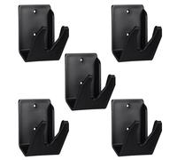 Alipis 5pcs Barcode Scanner Holder Wall Mount Bracket with Adjustable Angles and Precise Positioning Design Plastic Handheld Reader Stand for Retail Environments on The Go