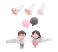 Alipis 5pcs Car Vent Clip Cute Couple Ornament Adorable Interior Decor with Air Freshener Function Durable Car Decorations for Women