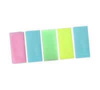 Alipis 5pcs Exfoliating Bath Towels for Deep Body Scrub Home Bath Supplies Soft Textured Pulling Back Towel with Rich Foam for Skin Cleansing