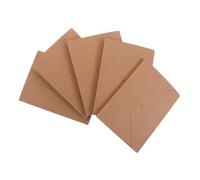 Alipis 5pcs Foldable Kraft Paper Accordion Photo Scrapbook Album for DIY Memory Book Flexible Expandable Multi-card Insert for Wedding Travel Graduation Family Events