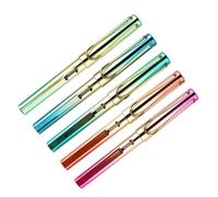 Alipis 5pcs Fountain Pen Calligraphy Pen 5.5in Refillable Smooth Writing with Ink Sacs for Students Writing Practice