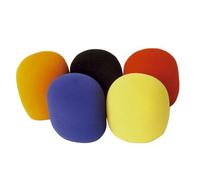 Alipis 5pcs Handheld Stage Microphone Windscreen Covers Foam Mic Windshield Mufflers Noise Reduction for Karaoke Ktv Conference Singing Performance with High-density Foam Random Color