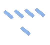 Alipis 5pcs Kitchen Faucet Cleaning Rubber Mirror Cleaner Glass Wipe Stains Eraser Limescale Brush for Kitchen Stains Remover for Cast Iron Pans