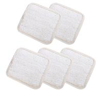 Alipis 5pcs Loofah Sponge Bath Scrubber for Gentle Exfoliation and Dead Skin Removal Ergonomic Soft Body Washing Pads with Rich for Smooth Skin Beige Shower Cleaning Sponges