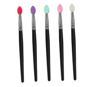 Alipis 5pcs Mixed Color Makeup Brush for Face Powder and Eye Cosmetics Portable Beauty Tools for Women Suitable for Various Facial Makeup Applications