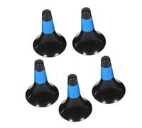 Alipis 5pcs Multi-colored Plastic Agility Cones for Soccer Basketball Football Training Sports Markers with Optimized Stability for Precision Drills and Easy Portability