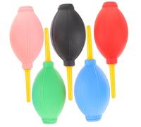 Alipis 5Pcs Multi-Functional False Eyelash Dryer Blower Manual Rubber Air Blowing Ball for Adhesive Drying and Dust Cleaning Lightweight Portable Beauty Salon Tool