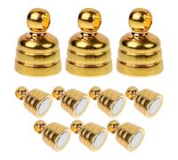 Alipis 5Pcs Necklace Clasps DIY Jewelry Connectors Bracelet Connector for Jewelry Making Pure Copper Vintage Pattern Easy Install Practical Gold