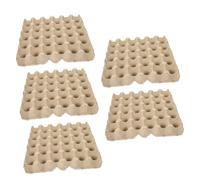 Alipis 5pcs Paper Mache Egg Tray Egg Cartons Pulp for Fridge for Storage and Diy Crafts